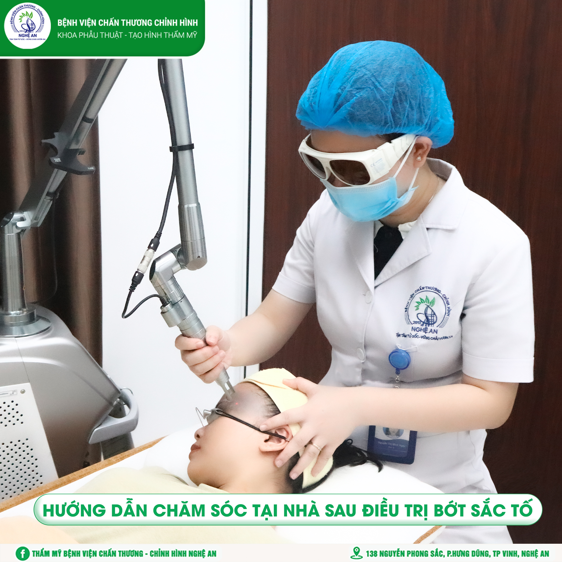 🎗️ HƯỚNG DẪN CHĂM SÓC VẾT THƯƠNG TẠI NHÀ SAU KHI ĐIỀU TRỊ BỚT SẮC TỐ