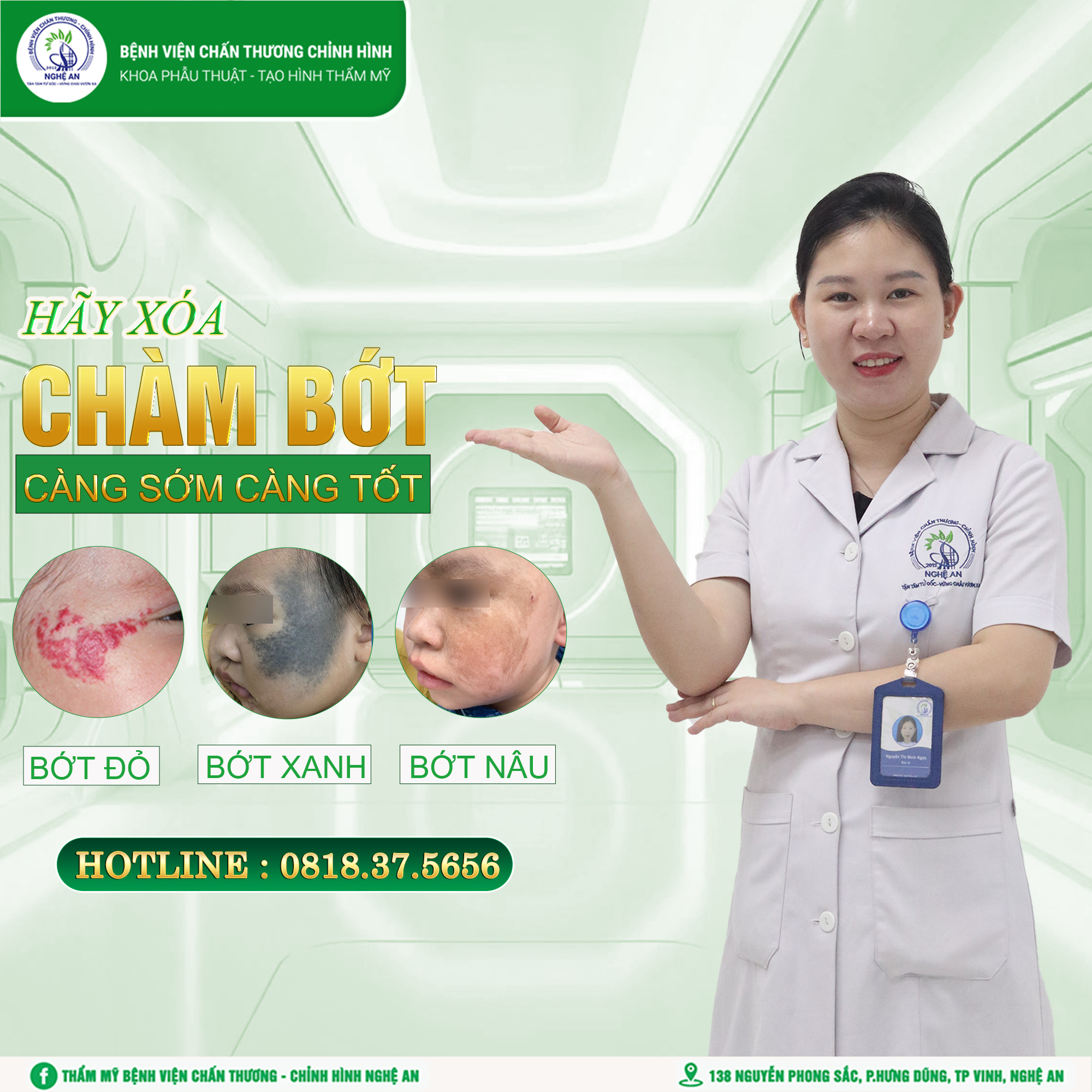 HÃY XÓA CHÀM BỚT CÀNG SỚM CÀNG TỐT